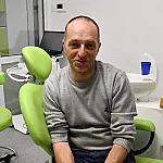 Ionuț Amarica, pacient al clinicii DaviDent Aesthetics, Sector 6 București