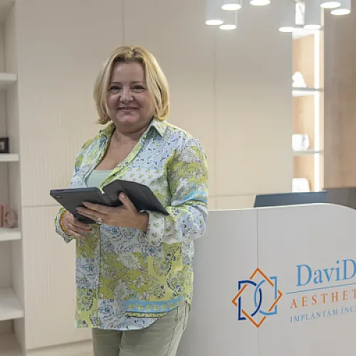 Grigoriu Daniela, Recepție la DaviDent Aesthetics, Sector 6 București