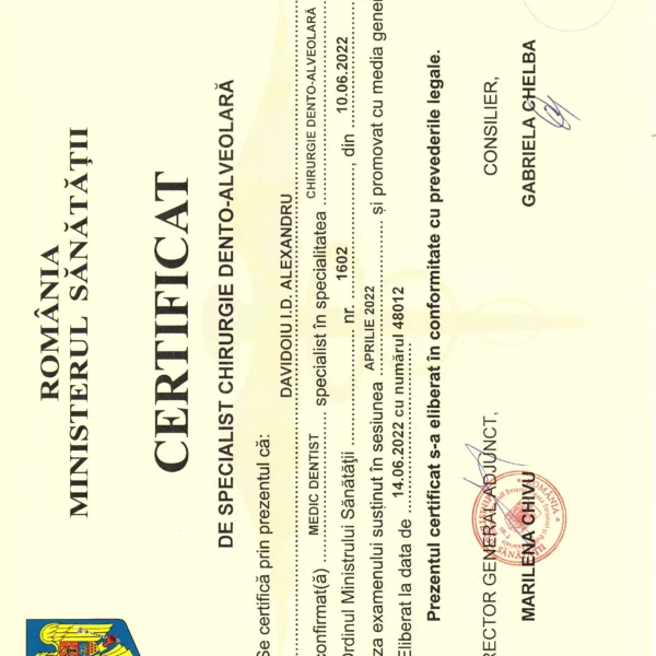 Echipa Davident în cadrul acestui cabinet stomatologic sector 6, oferind servicii complete de stomatologie sector 6 Suntem un dentist drumul taberei de încredere, activând într o clinica stomatologica sector 6 modernă Vizitați ne la acest cabinet stomatologic drumul taberei pentru soluții oferite de un dentist sector 6 experimentat Davident este o clinica dentara sector 6 și un cabinet stomatologic sector 6 drumul taberei dedicat sănătății tale prin servicii de stomatologie drumul taberei la standarde înalte